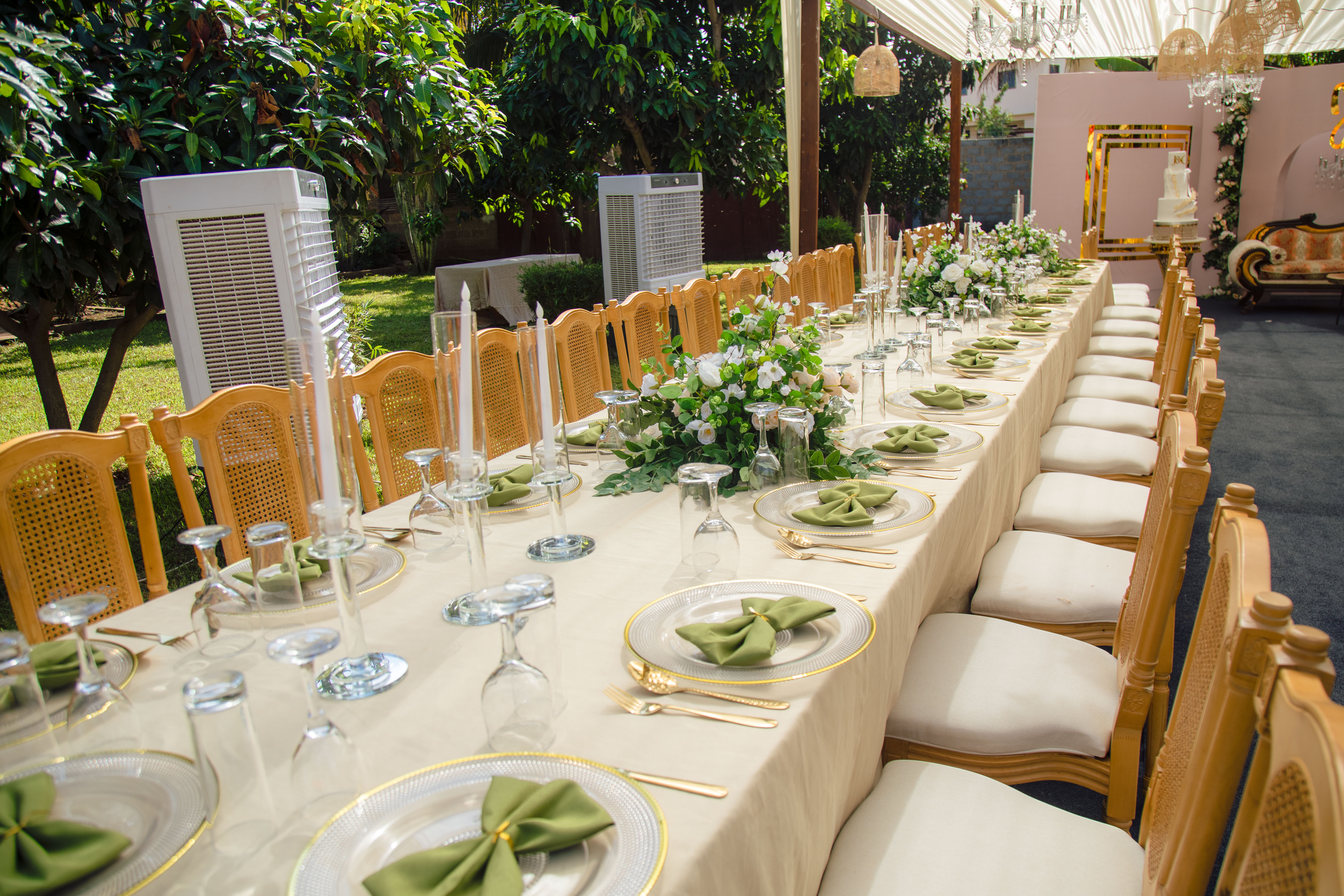 Wedding 02 decor image capturing a classic table setting arrangement that exudes timeless elegance.